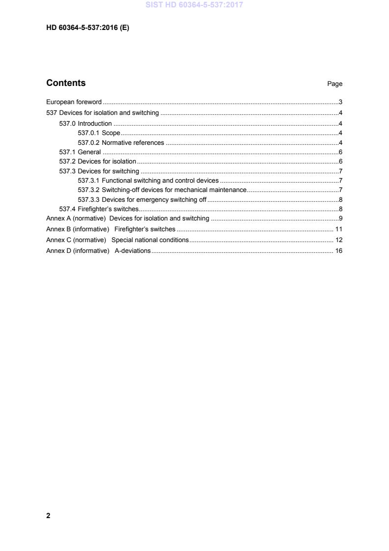 SIST HD 60364-5-537:2017 SIST HD 60364-5-537:2017 - Page 4 preview