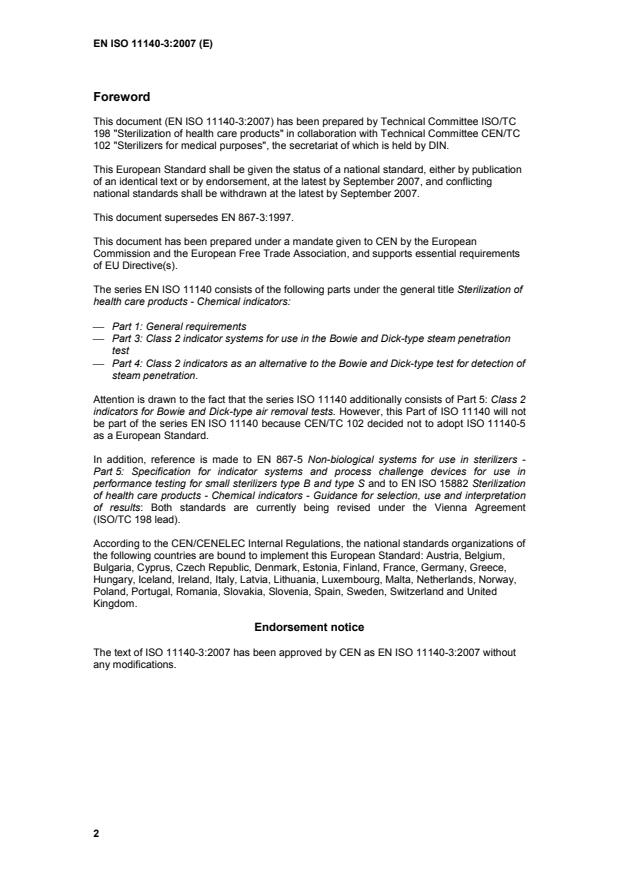 EN ISO 11140-3:2007 EN ISO 11140-3:2007 - Page 4 preview