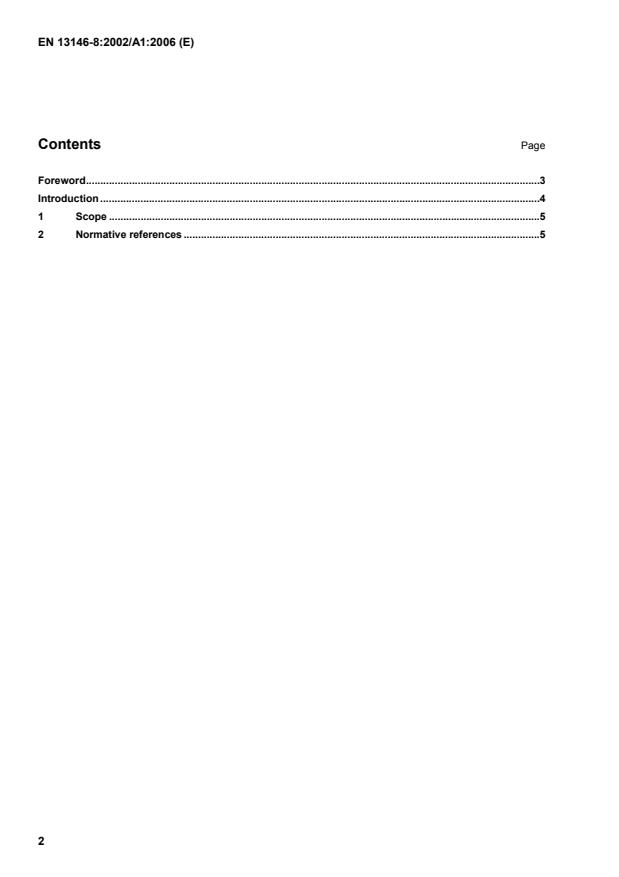 EN 13146-8:2002/A1:2006 EN 13146-8:2004/A1:2007 - Page 4 preview