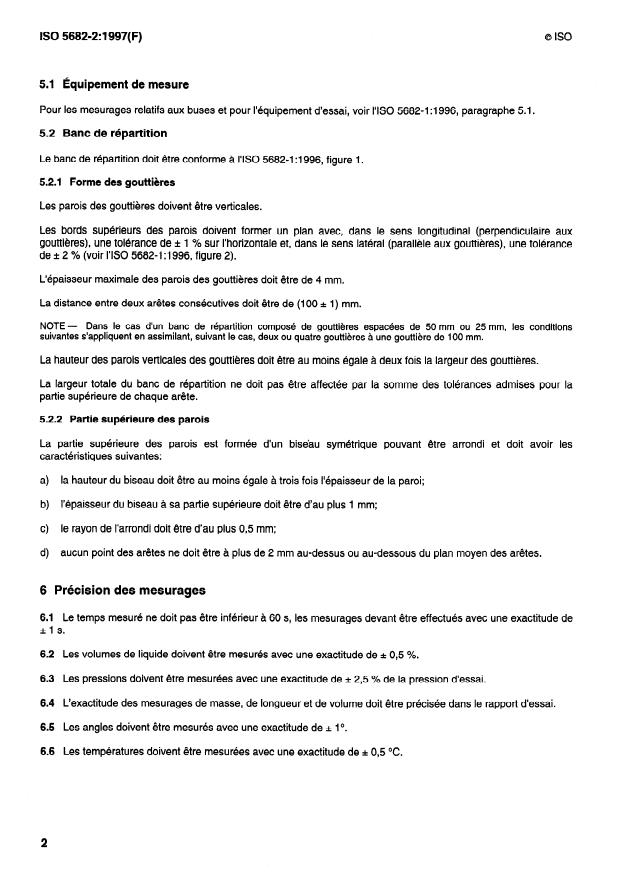 ISO 5682-2:1997 ISO 5682-2:1997 - Matériel de protection des cultures -- Équipement de pulvérisation - Page 4 preview