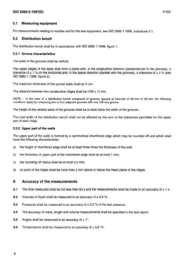 ISO 5682-2:1997 ISO 5682-2:1997 - Equipment for crop protection -- Spraying equipment - Page 4 preview