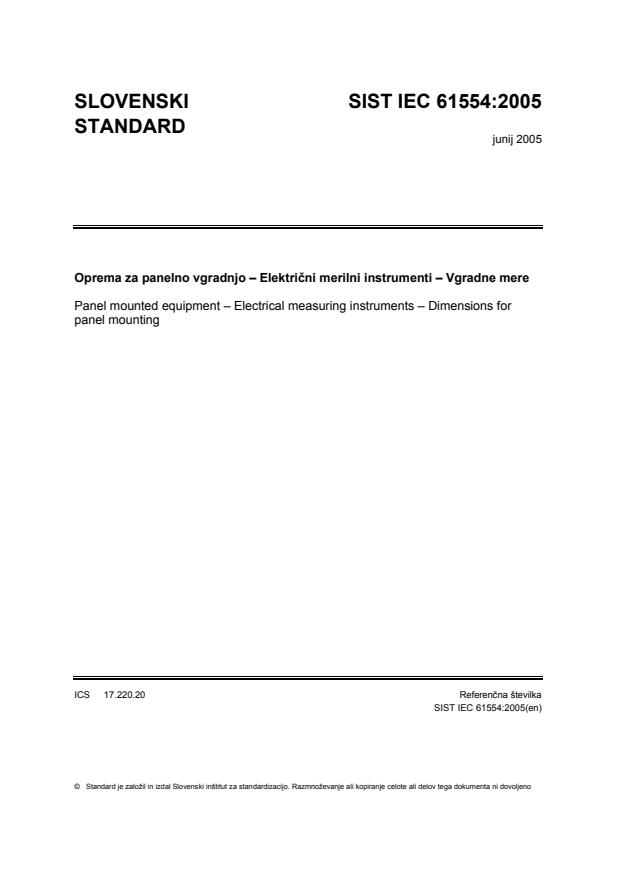 IEC 61554:2005