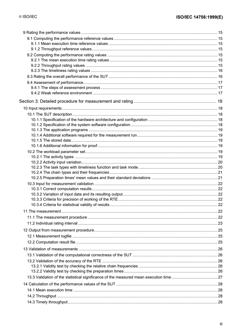 ISO/IEC 14756:1999 - Information technology — Measurement and rating of performance of computer-based software systems
Released:12/16/1999