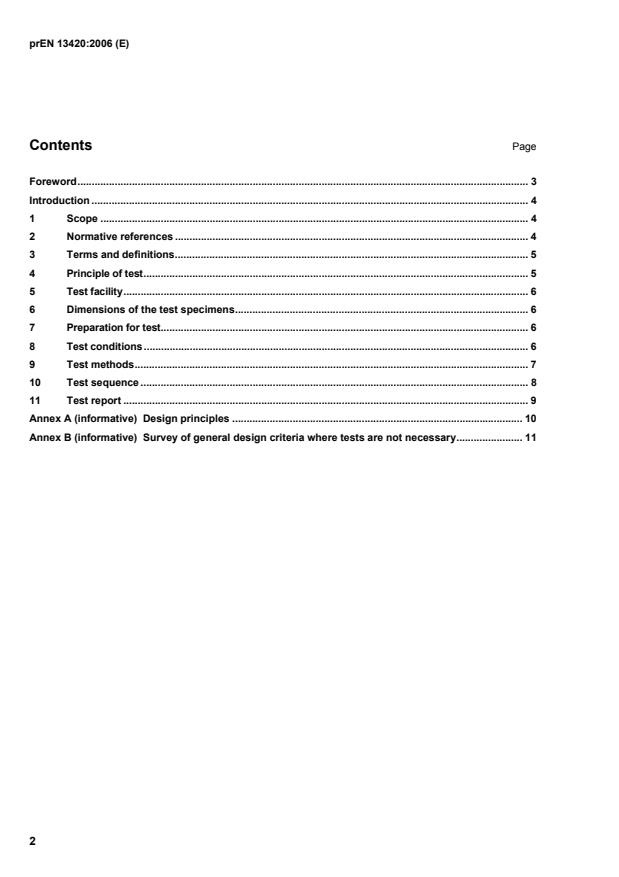 prEN 13420 prEN 13420:2006 - Page 4 preview