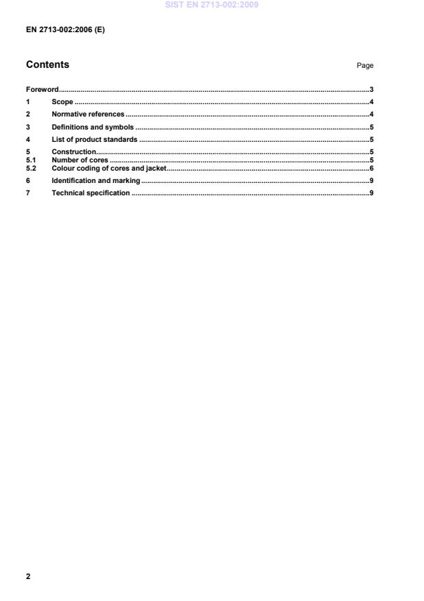 EN 2713-002:2006 EN 2713-002:2009 - Page 4 preview