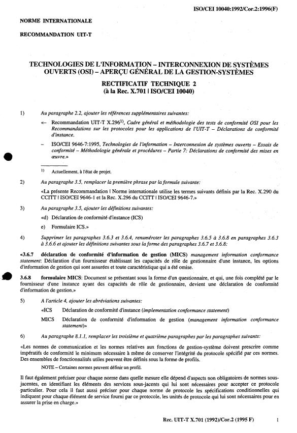 ISO/IEC 10040:1992/Cor 2:1996 ISO/IEC 10040:1992/Cor 2:1996 - Page 3 preview