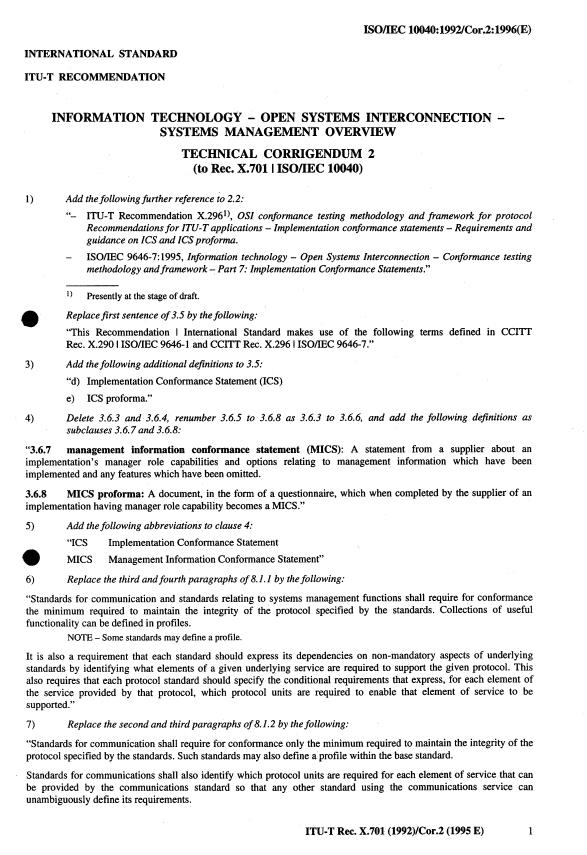 ISO/IEC 10040:1992/Cor 2:1996 ISO/IEC 10040:1992/Cor 2:1996 - Page 3 preview