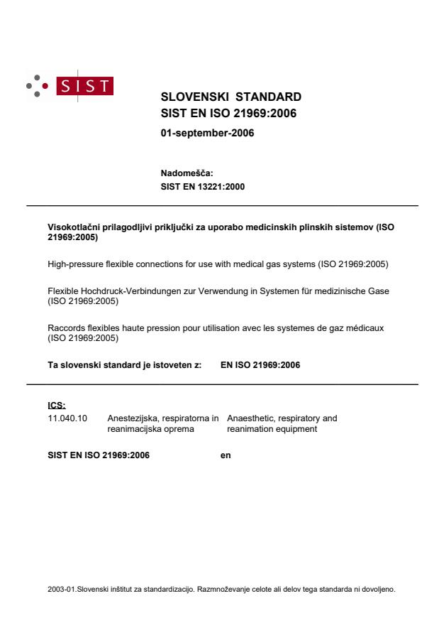 EN ISO 21969:2006