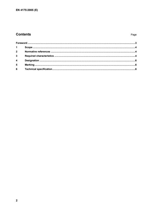 EN 4175:2005 EN 4175:2006 - Page 4 preview