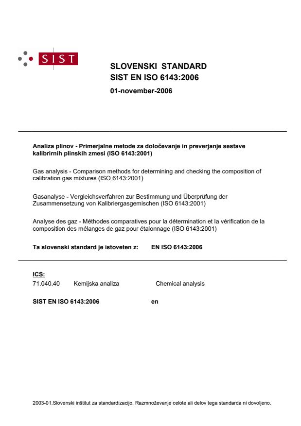 EN ISO 6143:2006