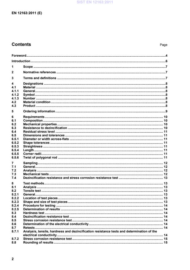 EN 12163:2011 EN 12163:2011 - Page 4 preview