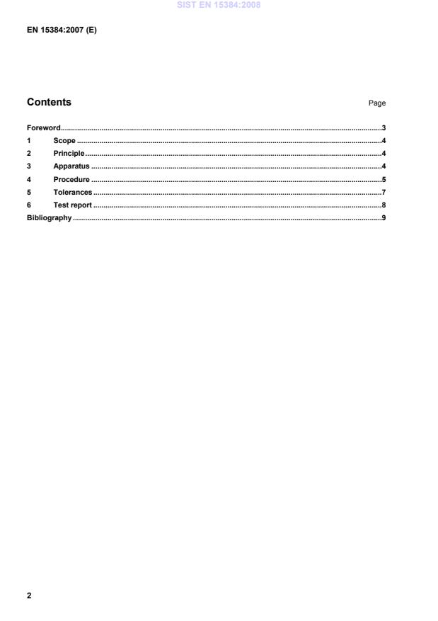 EN 15384:2007 EN 15384:2008 - Page 4 preview