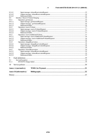 SIST ES 202 391-6 V1.3.1:2008 ETSI ES 202 391-6 V1.3.1 (2008-02) - Open Service Access (OSA); Parlay X Web Services; Part 6: Payment (Parlay X 2) - Page 4 preview