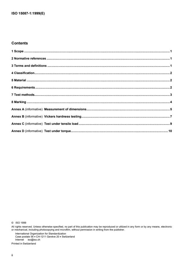 ISO 15087-1:1999 ISO 15087-1:1999 - Dental elevators - Page 2 preview