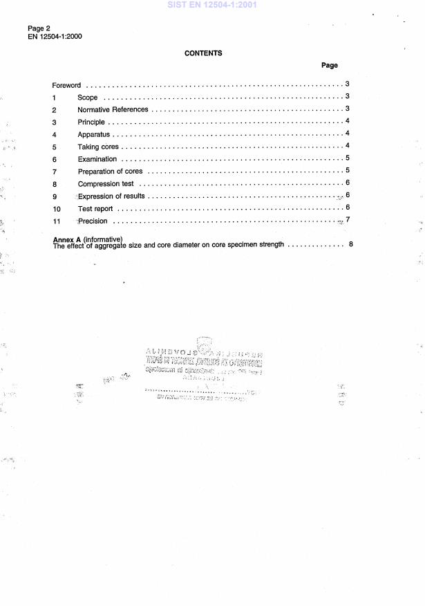 EN 12504-1:2000 EN 12504-1:2001 - Page 4 preview