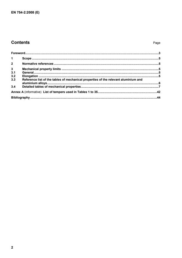 EN 754-2:2008 EN 754-2:2008 - Page 4 preview