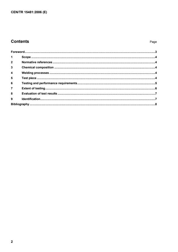 CEN/TR 15481:2006 TP CEN/TR 15481:2007 - Page 4 preview