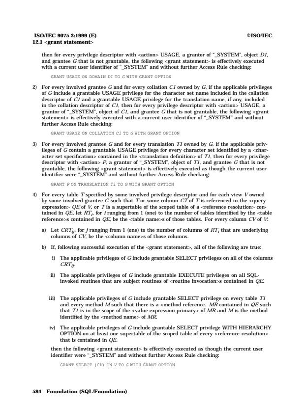 ISO/IEC 9075-2:1999 ISO/IEC 9075-2:1999 - Information technology -- Database languages -- SQL - Page 2 preview