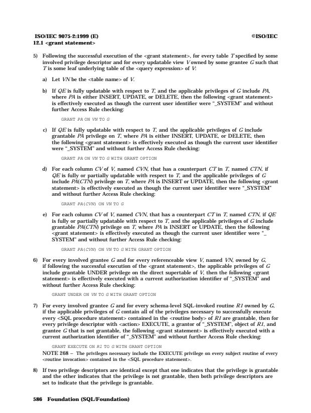 ISO/IEC 9075-2:1999 ISO/IEC 9075-2:1999 - Information technology -- Database languages -- SQL - Page 4 preview