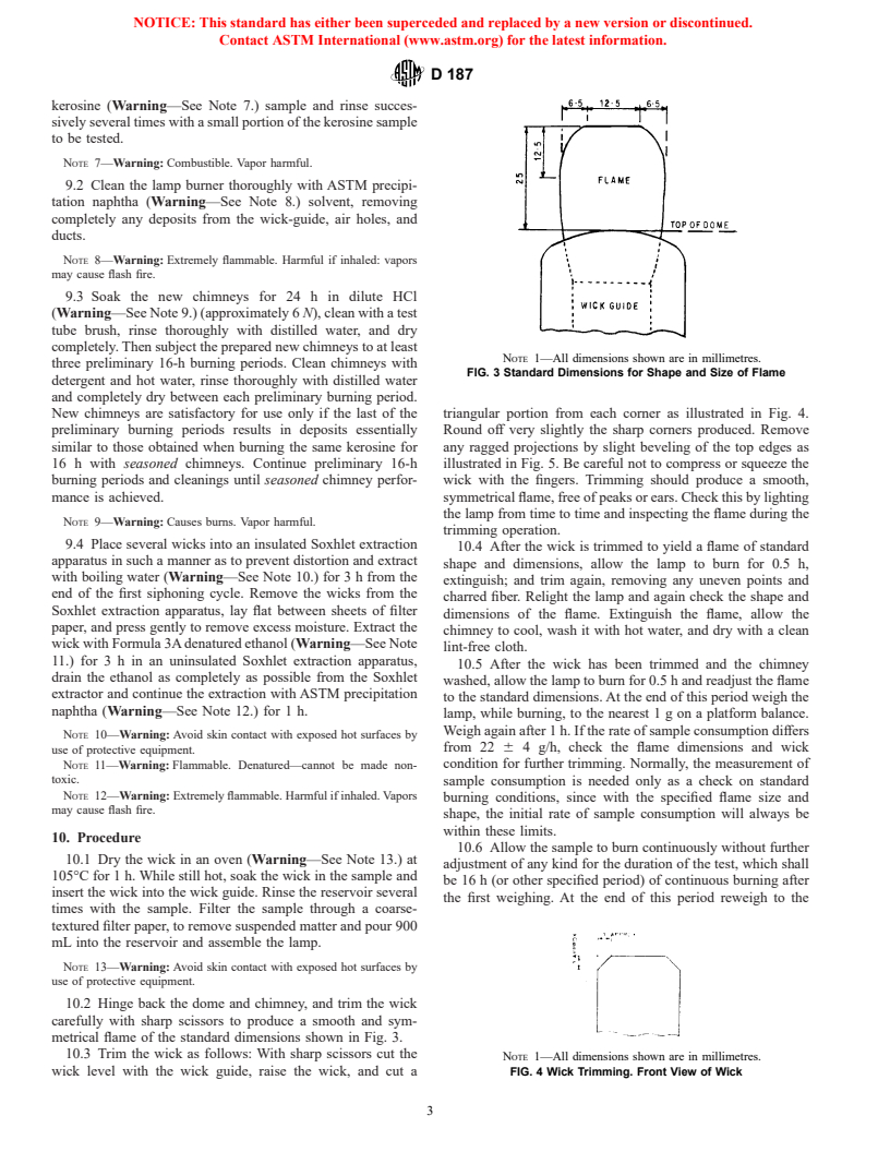 ASTM D187-94(1999) - Standard Test Method for Burning Quality of Kerosine