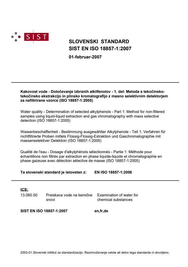 EN ISO 18857-1:2007