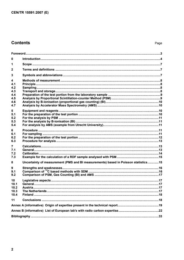 CEN/TR 15591:2007 TP CEN/TR 15591:2007 - Page 4 preview