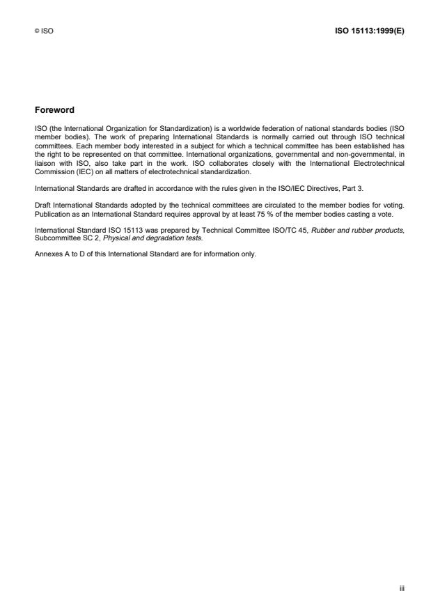 ISO 15113:1999 - Rubber -- Determination of frictional properties