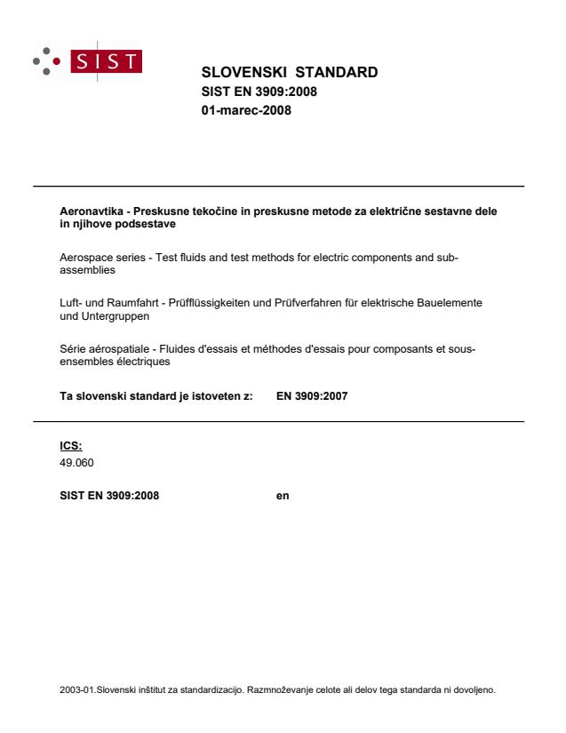 EN 3909:2008