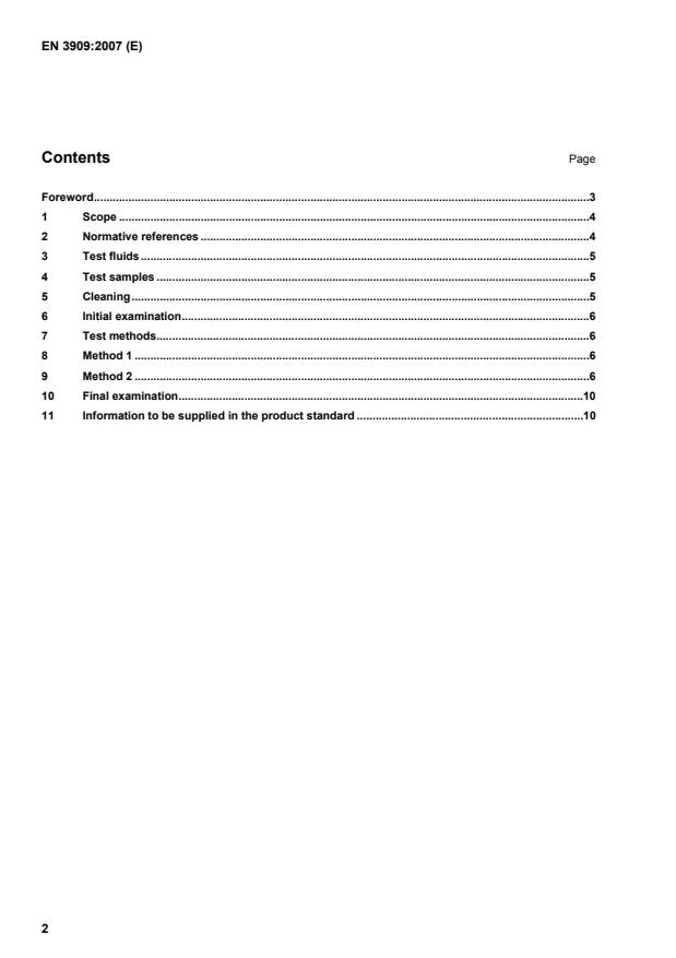 EN 3909:2007 EN 3909:2008 - Page 4 preview