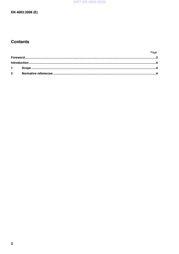 EN 4003:2006 EN 4003:2009 - Page 4 preview