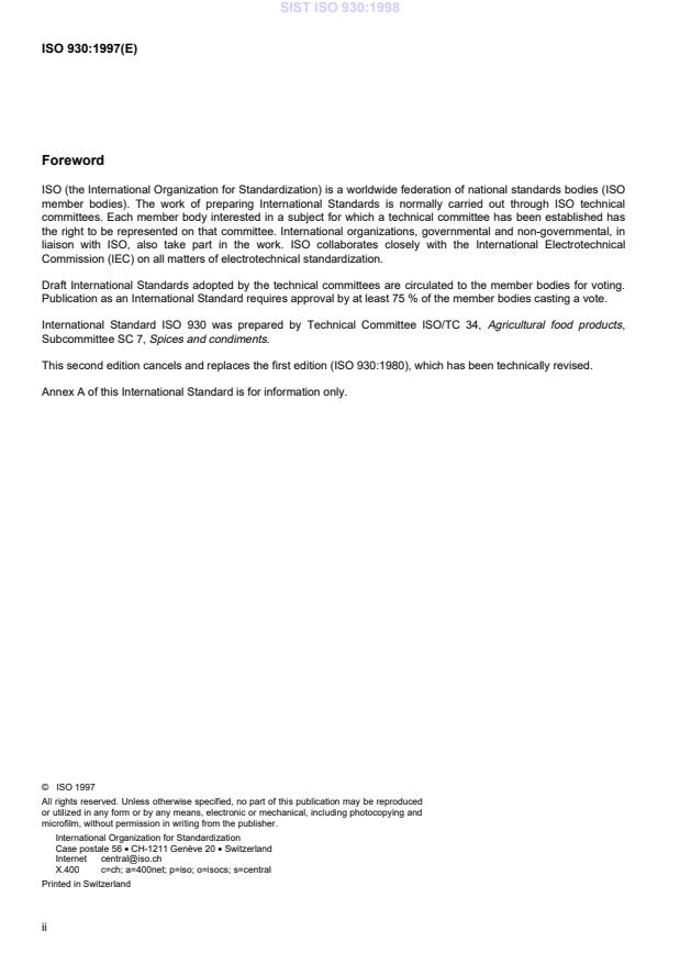 ISO 930:1997 ISO 930:1998 - Page 4 preview