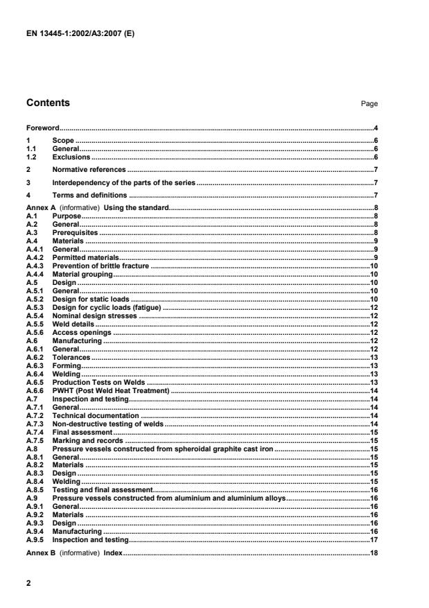EN 13445-1:2002/A3:2007 EN 13445-1:2002/A3:2007 - Page 4 preview