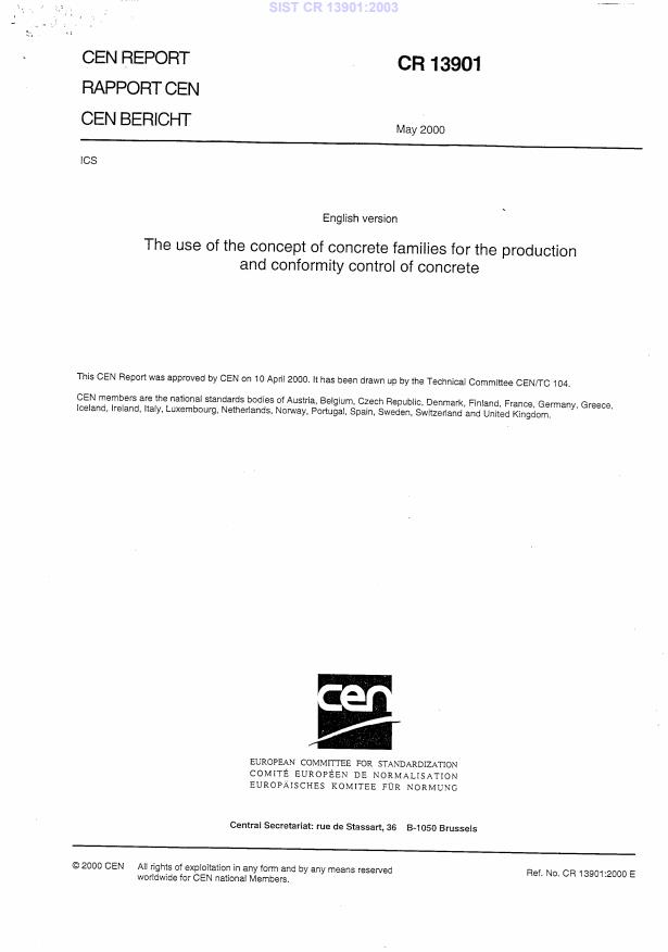 CR 13901:2003