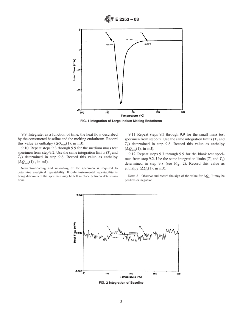 ASTM E2253-03 - Standard Method for Enthalpy Measurement Validation of Differential Scanning Calorimeters