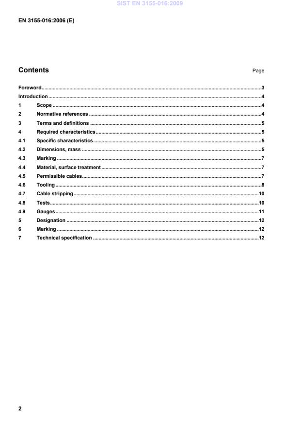 EN 3155-016:2006 EN 3155-016:2009 - Page 4 preview