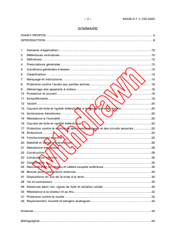 IEC 60335-2-7:2002 - Household and similar electrical appliances - Safety - Part 2-7: Particular requirements for washing machines
Released:7/24/2002
Isbn:2831871018 - Page 4 preview