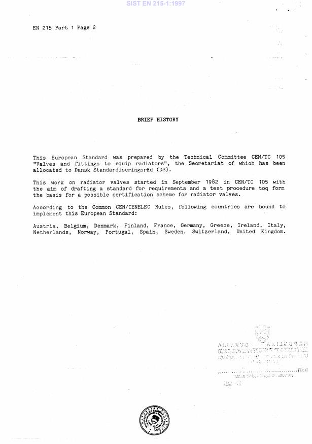 EN 215-1:1987 EN 215-1:1997 - Page 4 preview