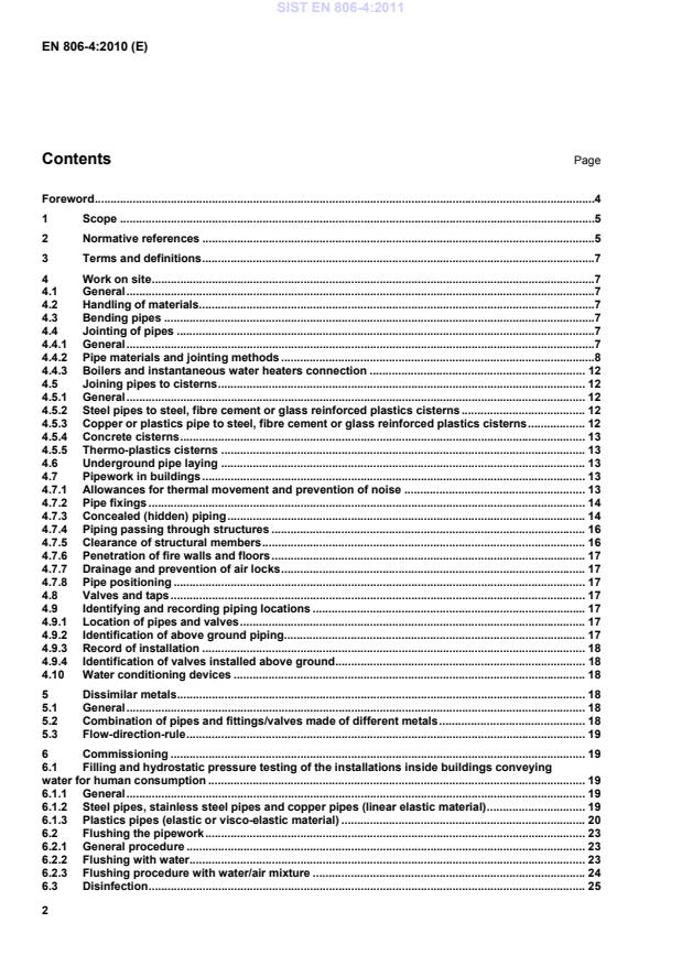 SIST EN 806-4:2011 SIST EN 806-4:2011 - Page 4 preview