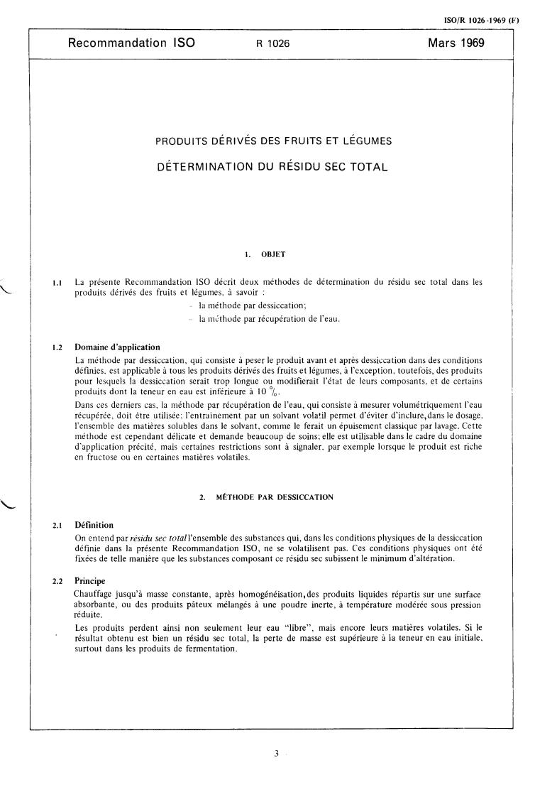 ISO/R 1026:1969 - Title missing - Legacy paper document
Released:1/1/1969