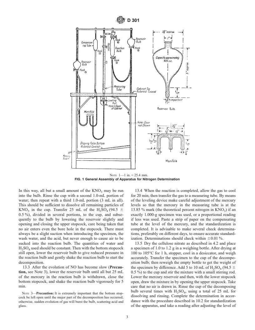 ASTM D301-95(1999) - Standard Test Methods for Soluble Cellulose Nitrate