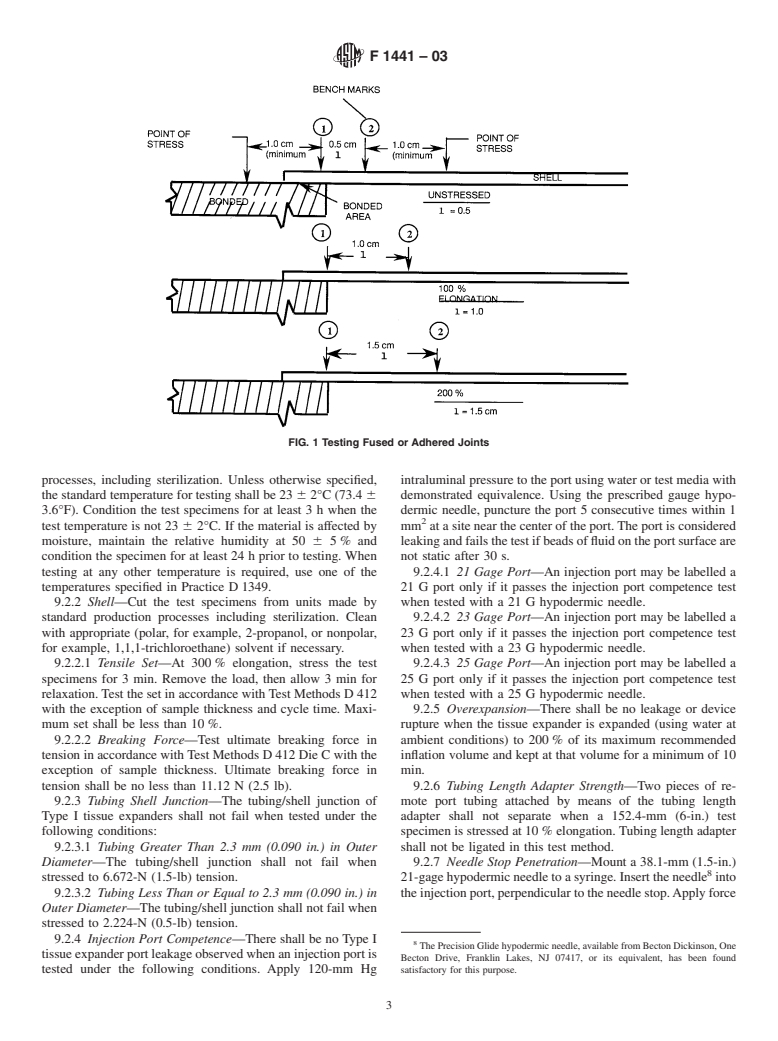 ASTM F1441-03 - Standard Specification for Soft-Tissue Expander Devices