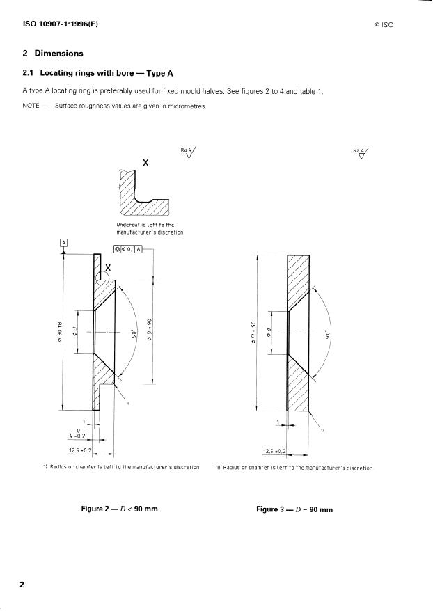 ISO 10907-1:1996 ISO 10907-1:1996 - Tools for moulding -- Locating rings - Page 4 preview