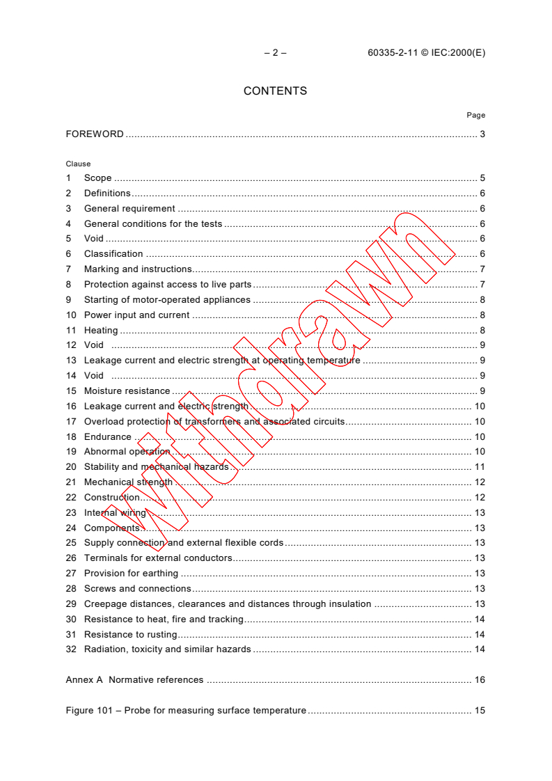 IEC 60335-2-11:2000 IEC 60335-2-11:2000 - Safety of household and similar electrical appliances - Part 2-11: Particular requirements for tumble dryers
Released:2/24/2000
Isbn:2831851025 - Page 4 preview