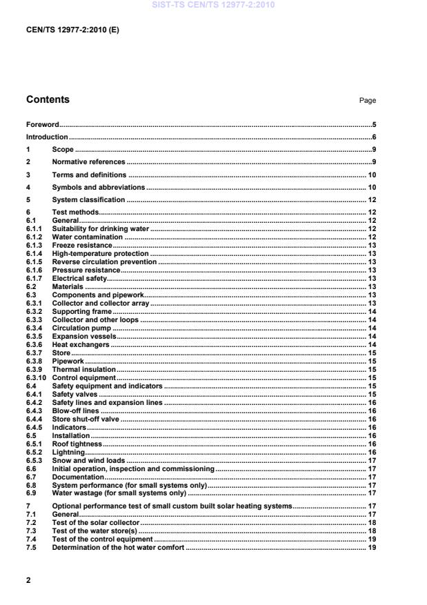 CEN/TS 12977-2:2010 TS CEN/TS 12977-2:2010 - Page 4 preview