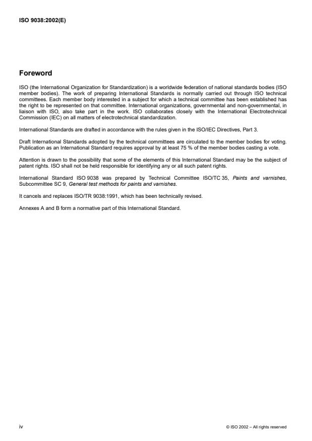 ISO 9038:2002 ISO 9038:2002 - Test for sustained combustibility of liquids - Page 4 preview