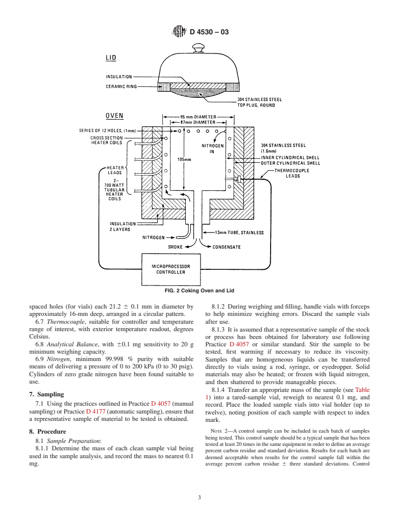 ASTM D4530-03 - Standard Test Method for Determination of Carbon Residue (Micro Method)