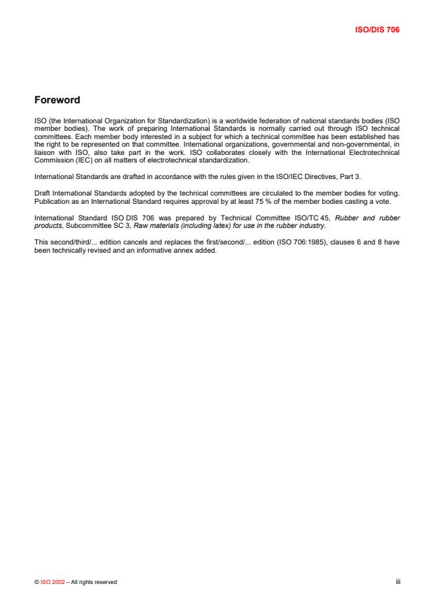ISO/DIS 706