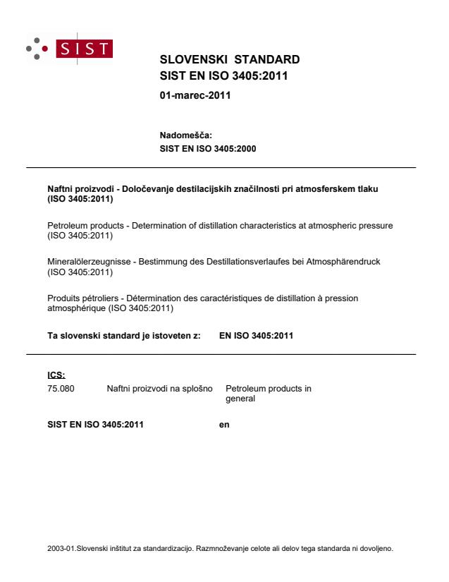 EN ISO 3405:2011 - BARVE