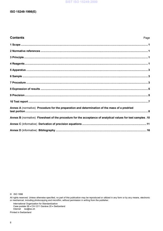 ISO 15249:1998 ISO 15249:2000 - Page 4 preview