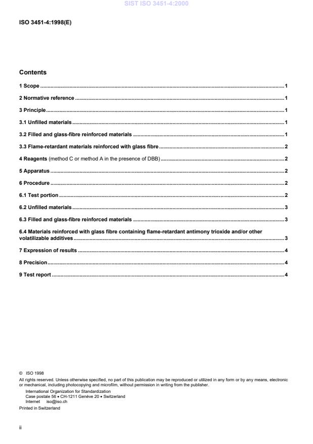 ISO 3451-4:1998 ISO 3451-4:2000 - Page 4 preview